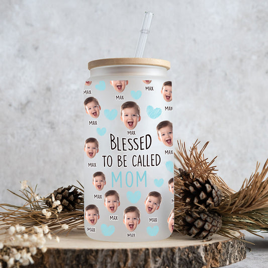 Heureuse d'être appelée maman - Verre à boire personnalisé pour maman