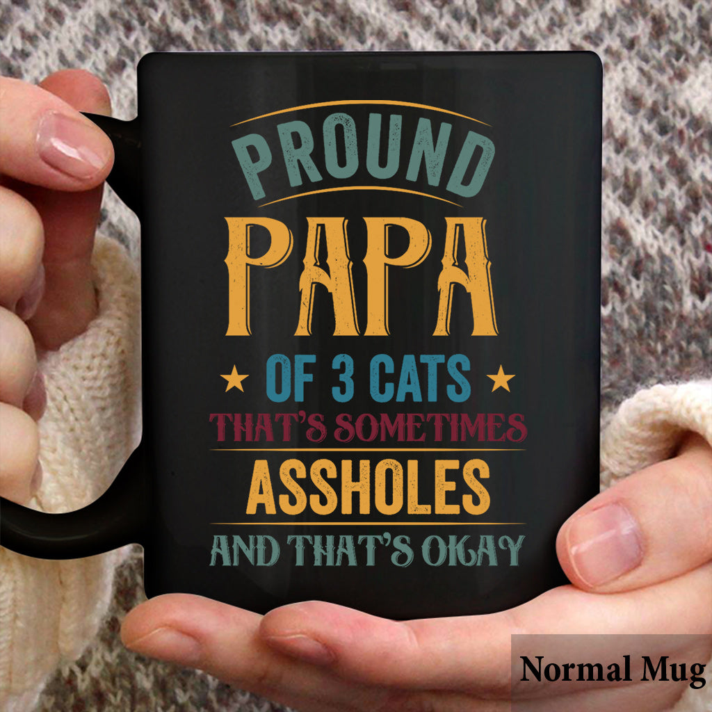 Mug personnalisé « Papa fier » pour la fête des pères