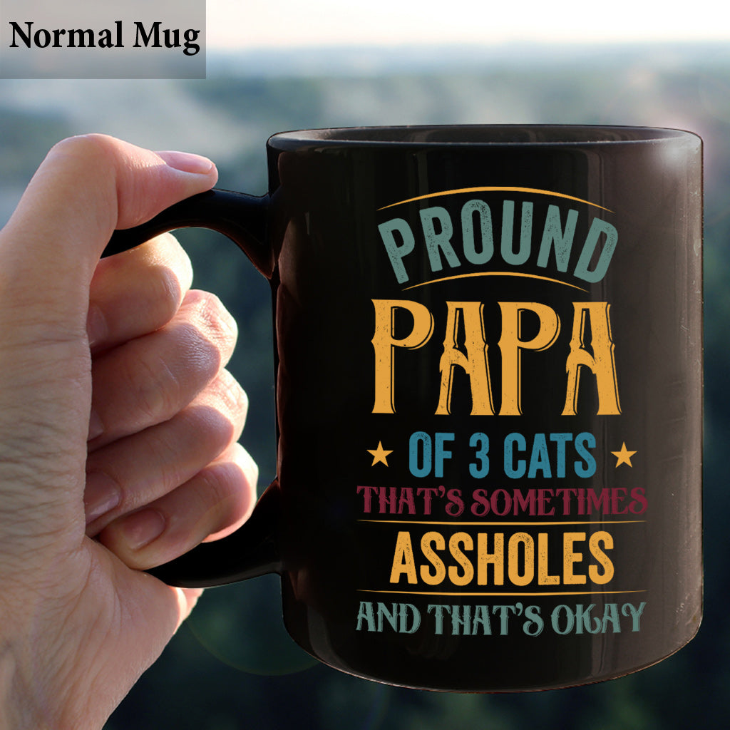 Mug personnalisé « Papa fier » pour la fête des pères