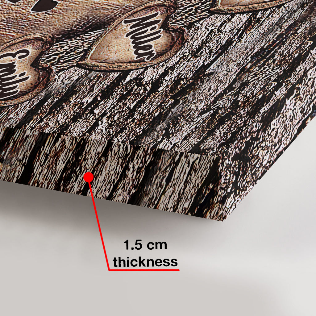 Le cœur de grand-mère - Toile et affiche personnalisées pour grand-mère