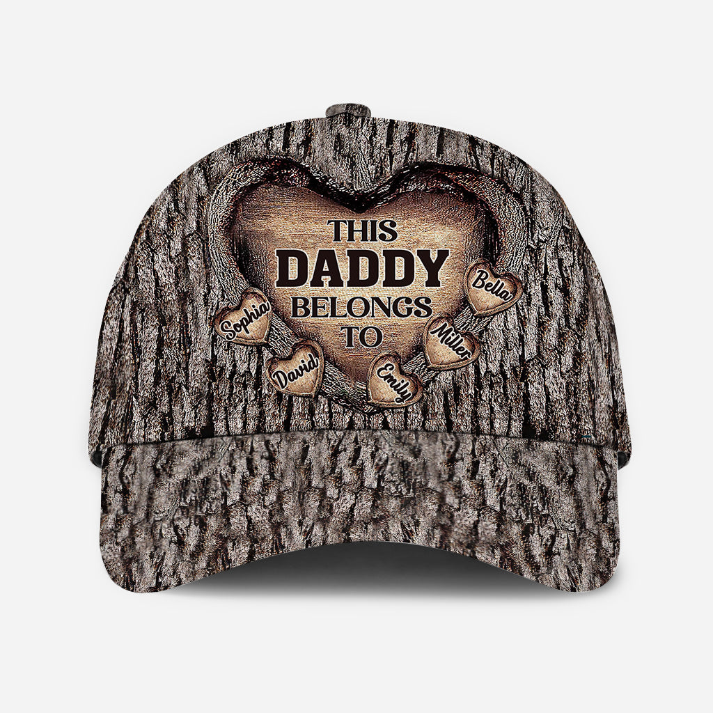 Dad's Heart - Gift for dad, grandma, grandpa, mom, uncle, aunt, brother, sister - Personalized Classic Cap