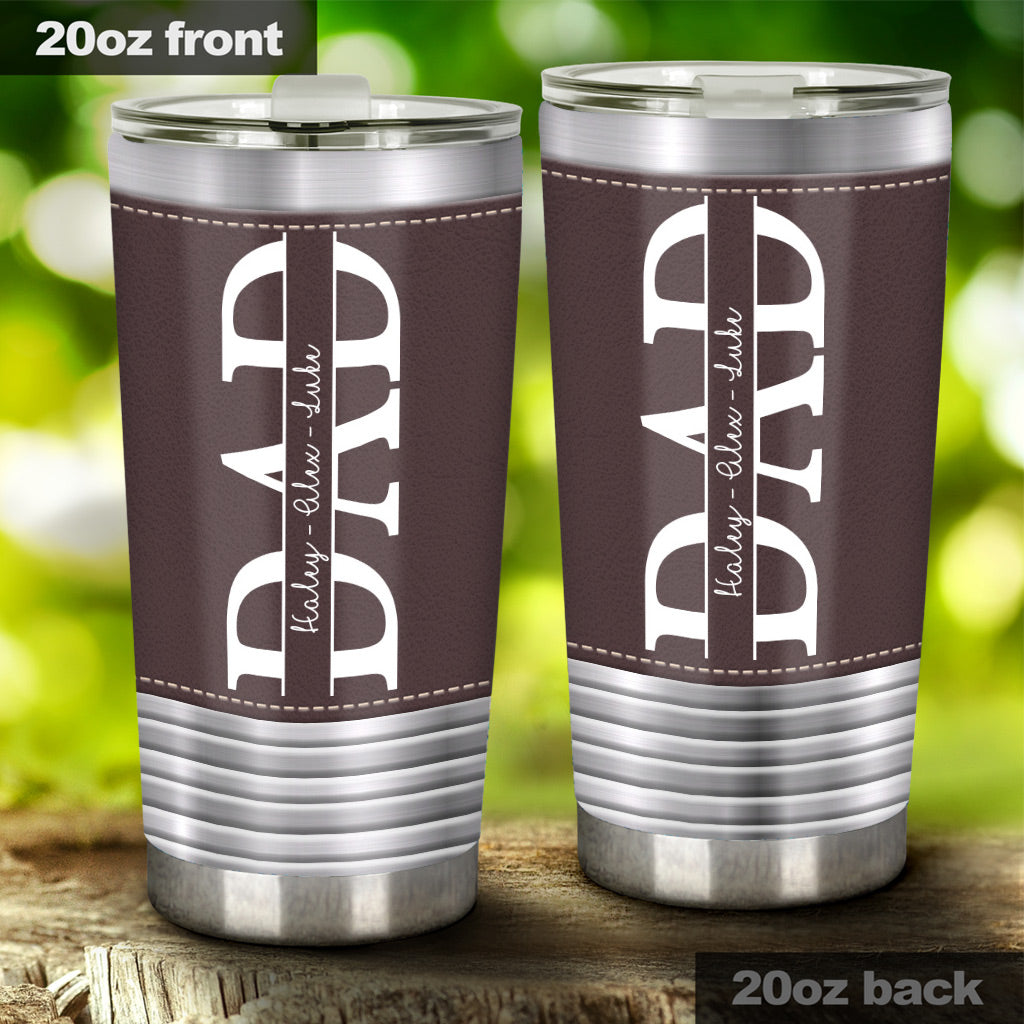Like Father Like Daughter - Personalized Father Tumbler