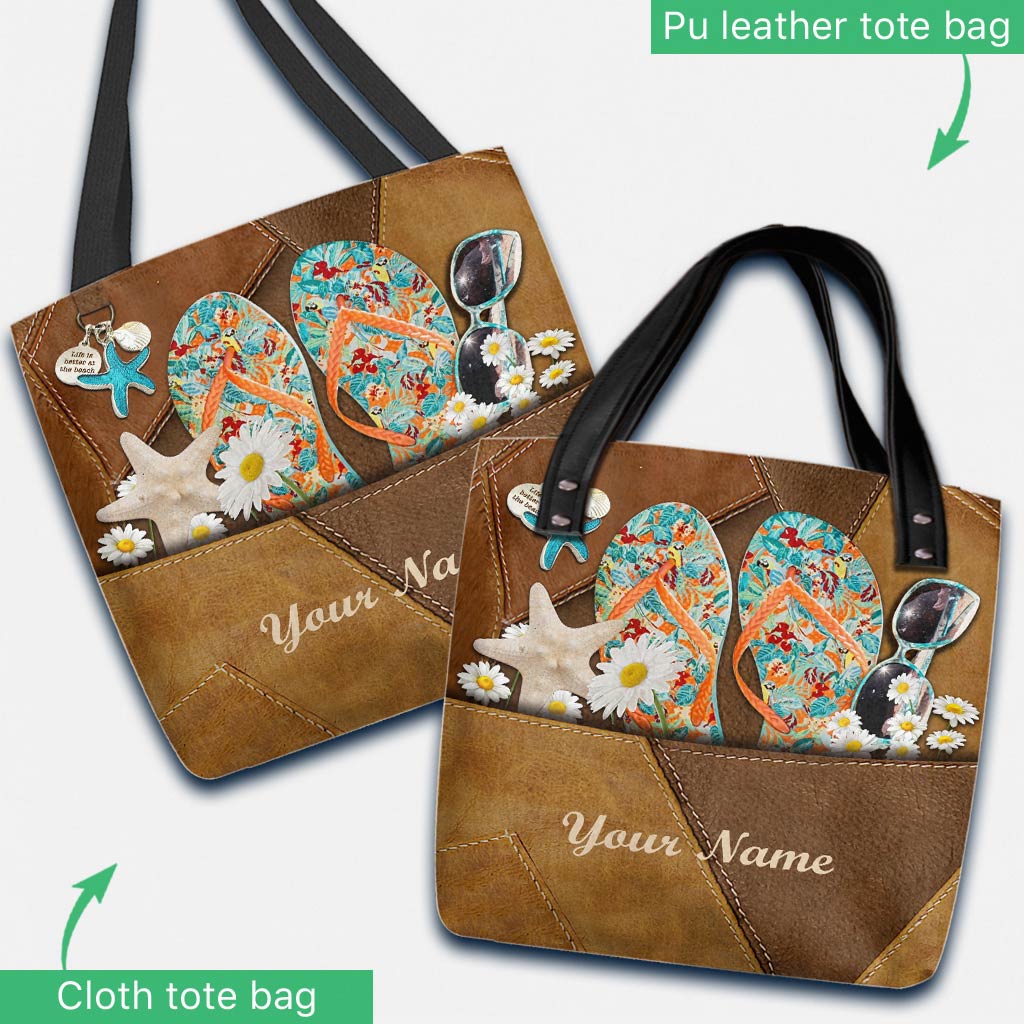 Salty Lil' Beach - Sac fourre-tout personnalisé pour amoureux de la mer