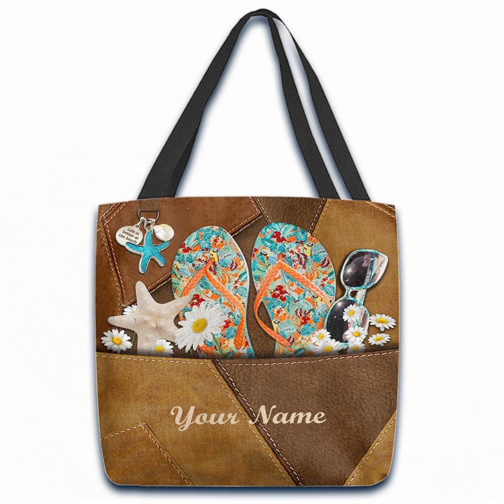 Salty Lil' Beach - Sac fourre-tout personnalisé pour amoureux de la mer