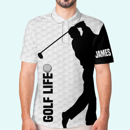 J'adore le golf - Polo de golf personnalisé