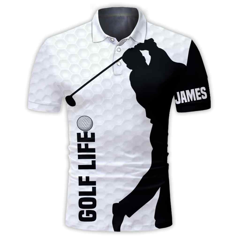 J'adore le golf - Polo de golf personnalisé