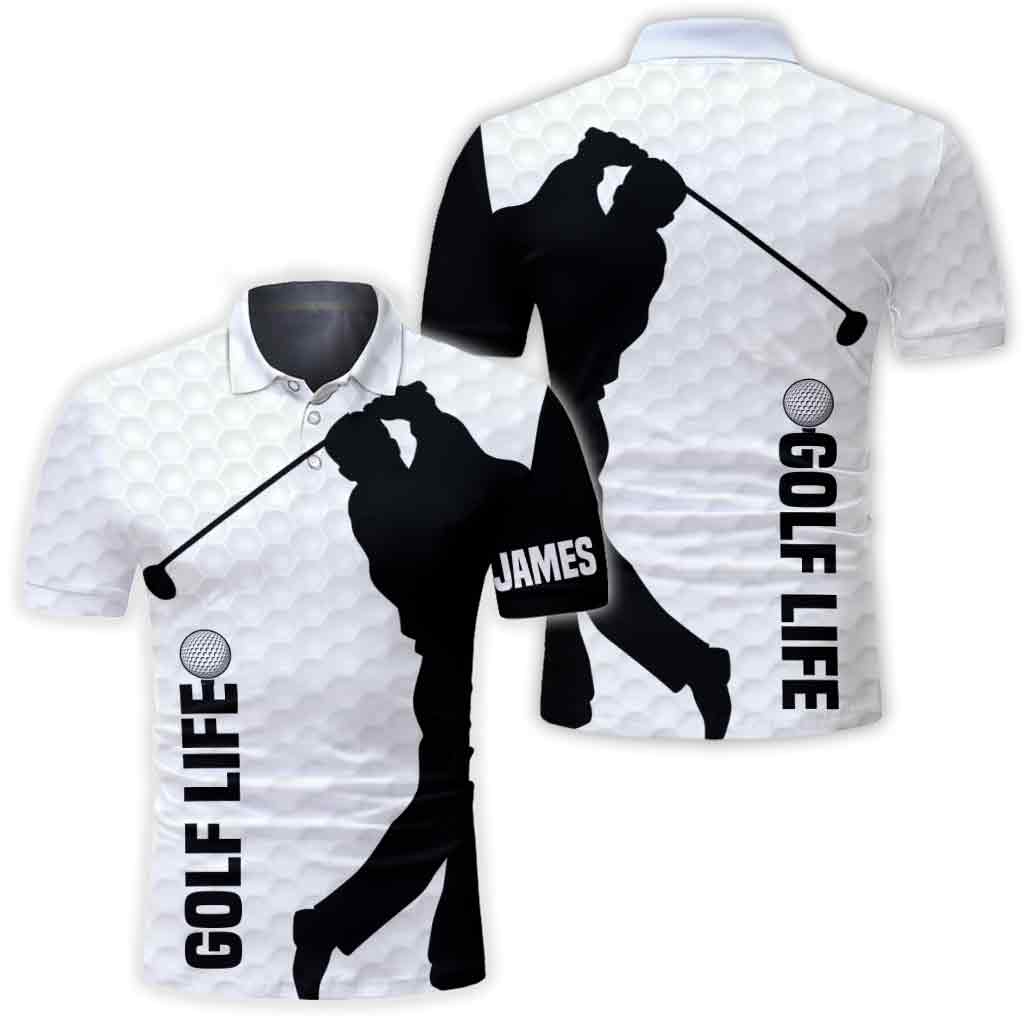 J'adore le golf - Polo de golf personnalisé