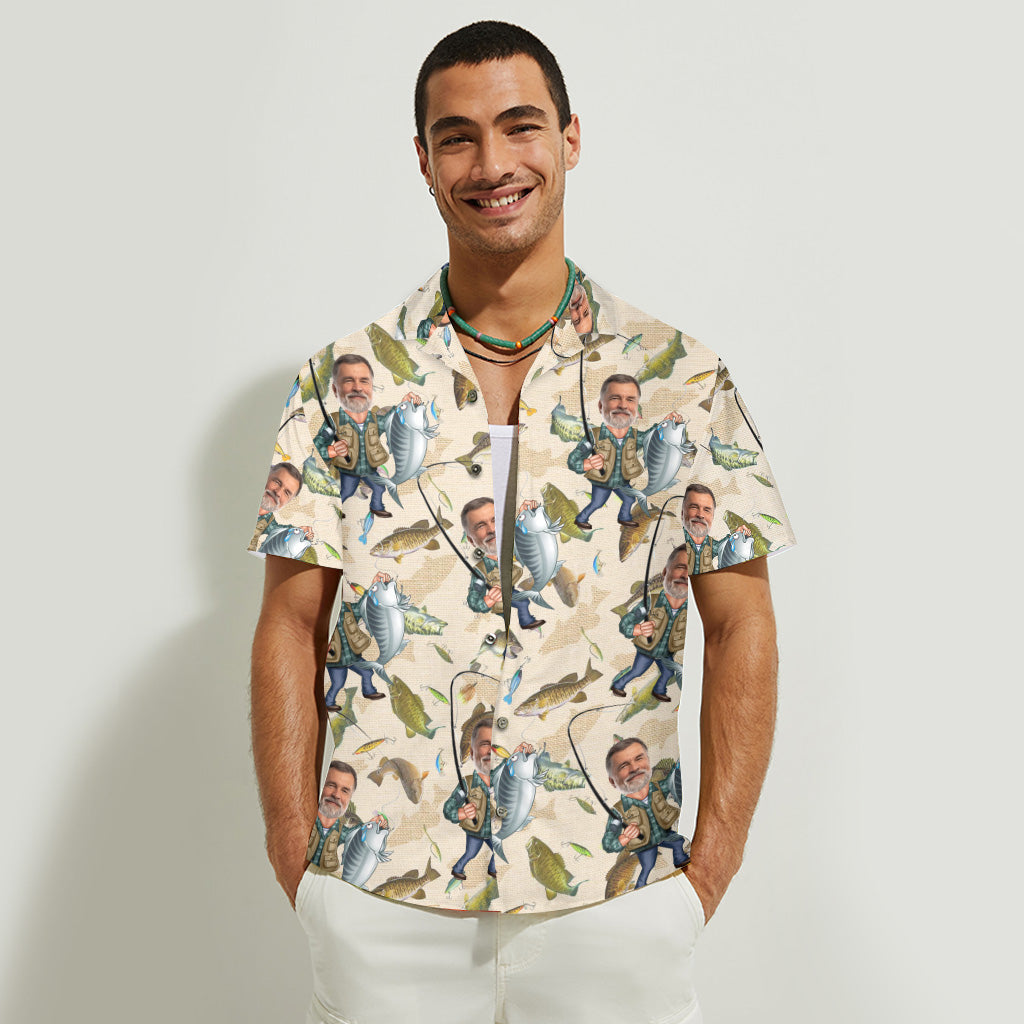 Fishing Shirt - Personalized Fishing Hawaiian Shirt