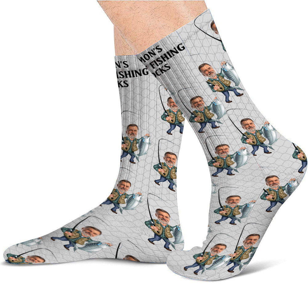 Chaussettes de pêche porte-bonheur - Chaussettes de pêche personnalisées