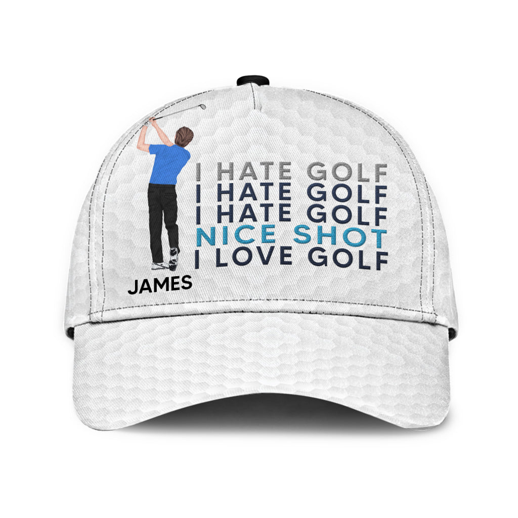 I Love Golf - Personalized Golf Classic Cap