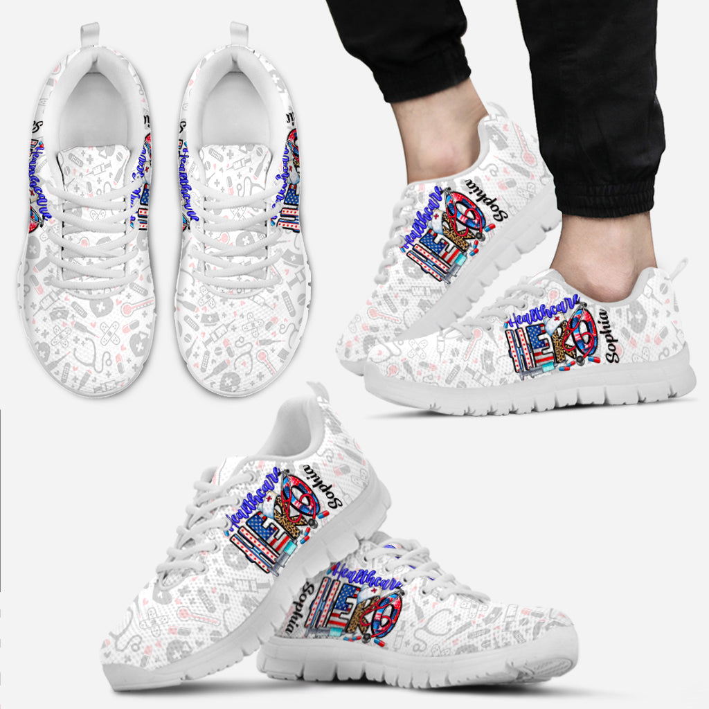 Héros des soins de santé - Baskets personnalisées pour infirmières