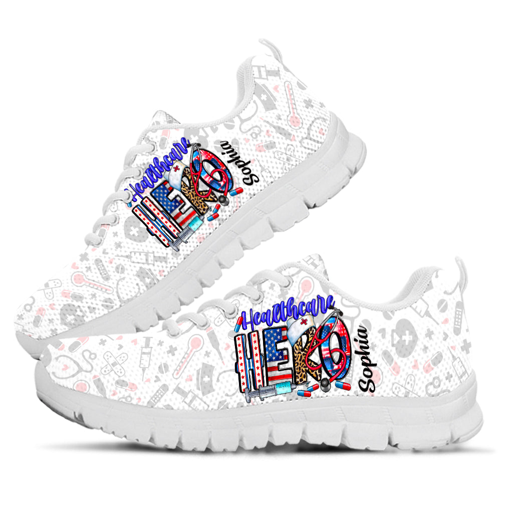 Héros des soins de santé - Baskets personnalisées pour infirmières