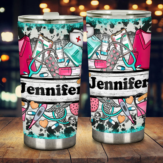 Vie d'infirmière - Gobelet personnalisé pour infirmière