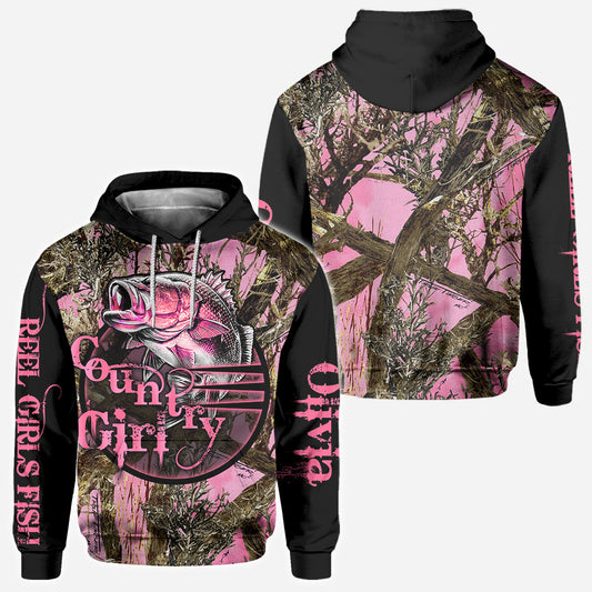 T-shirt de pêche personnalisé Reel Life - T-shirt intégral