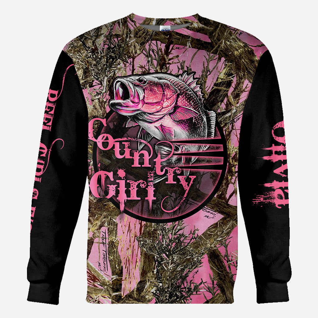 T-shirt de pêche personnalisé Reel Life - T-shirt intégral