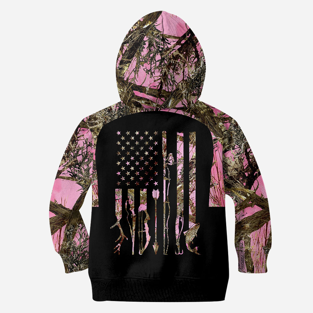 Fille pêcheuse - T-shirt de pêche personnalisé intégral