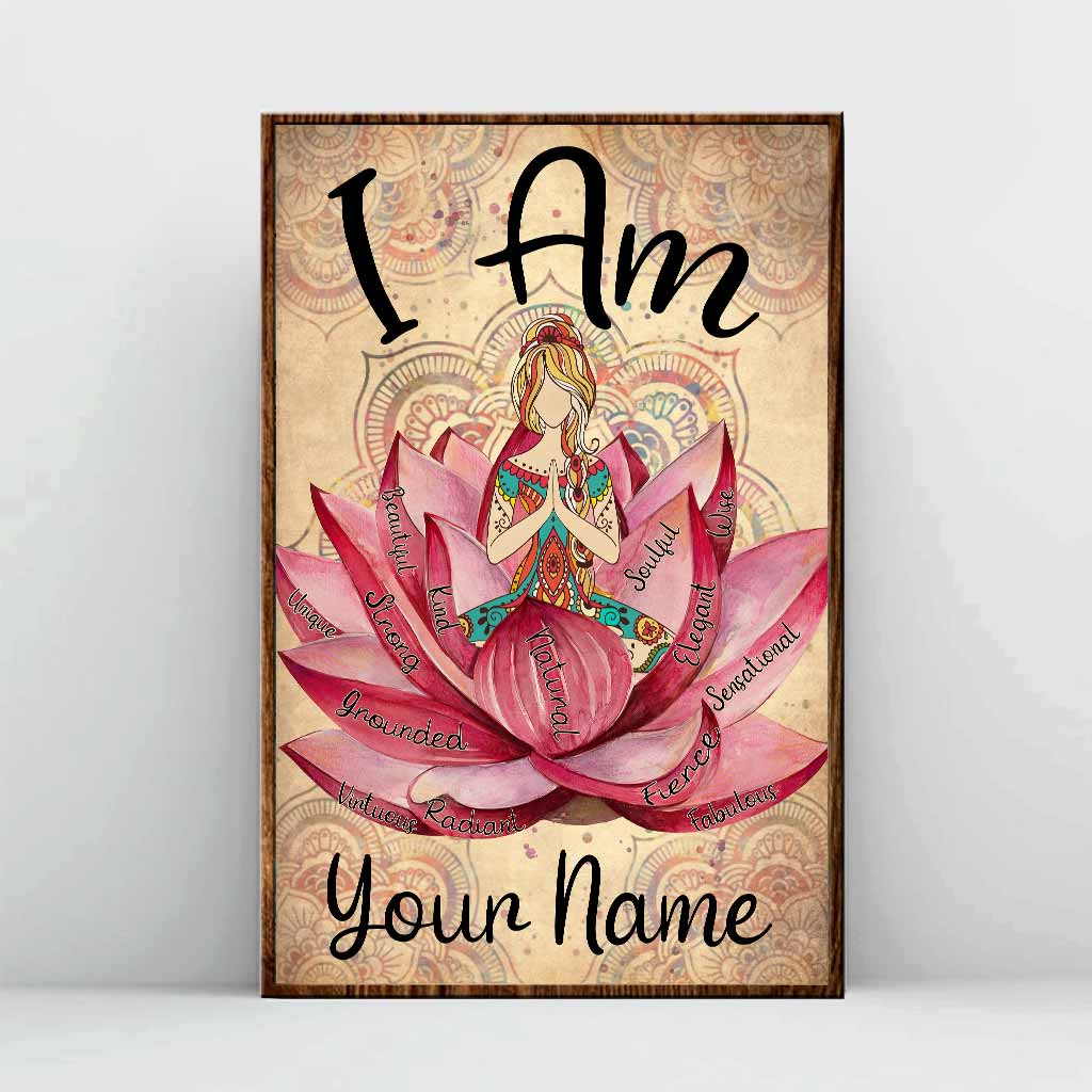 I Am - Personalized Poster