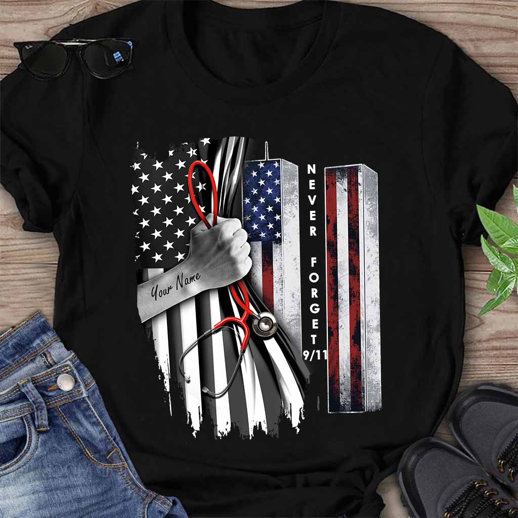 N'oubliez jamais - T-shirt et sweat à capuche personnalisés pour infirmières
