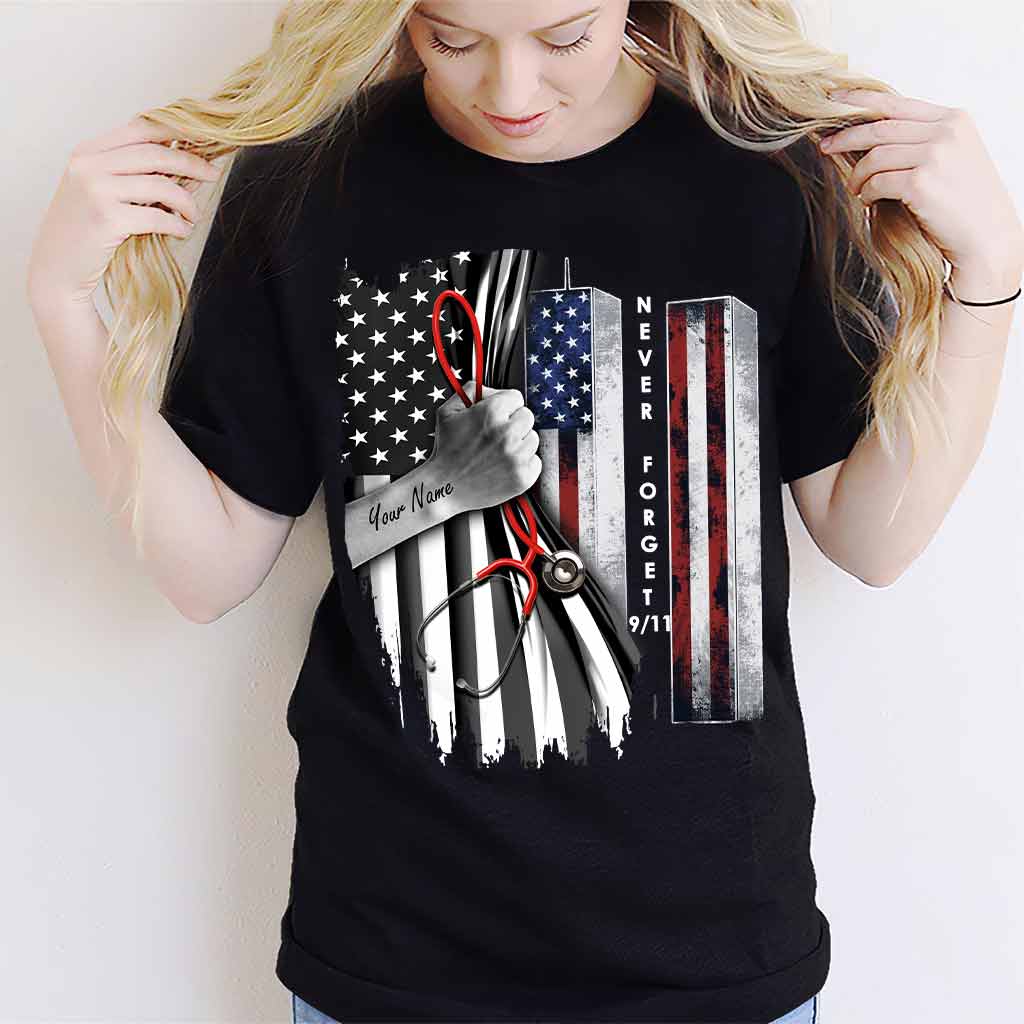 N'oubliez jamais - T-shirt et sweat à capuche personnalisés pour infirmières