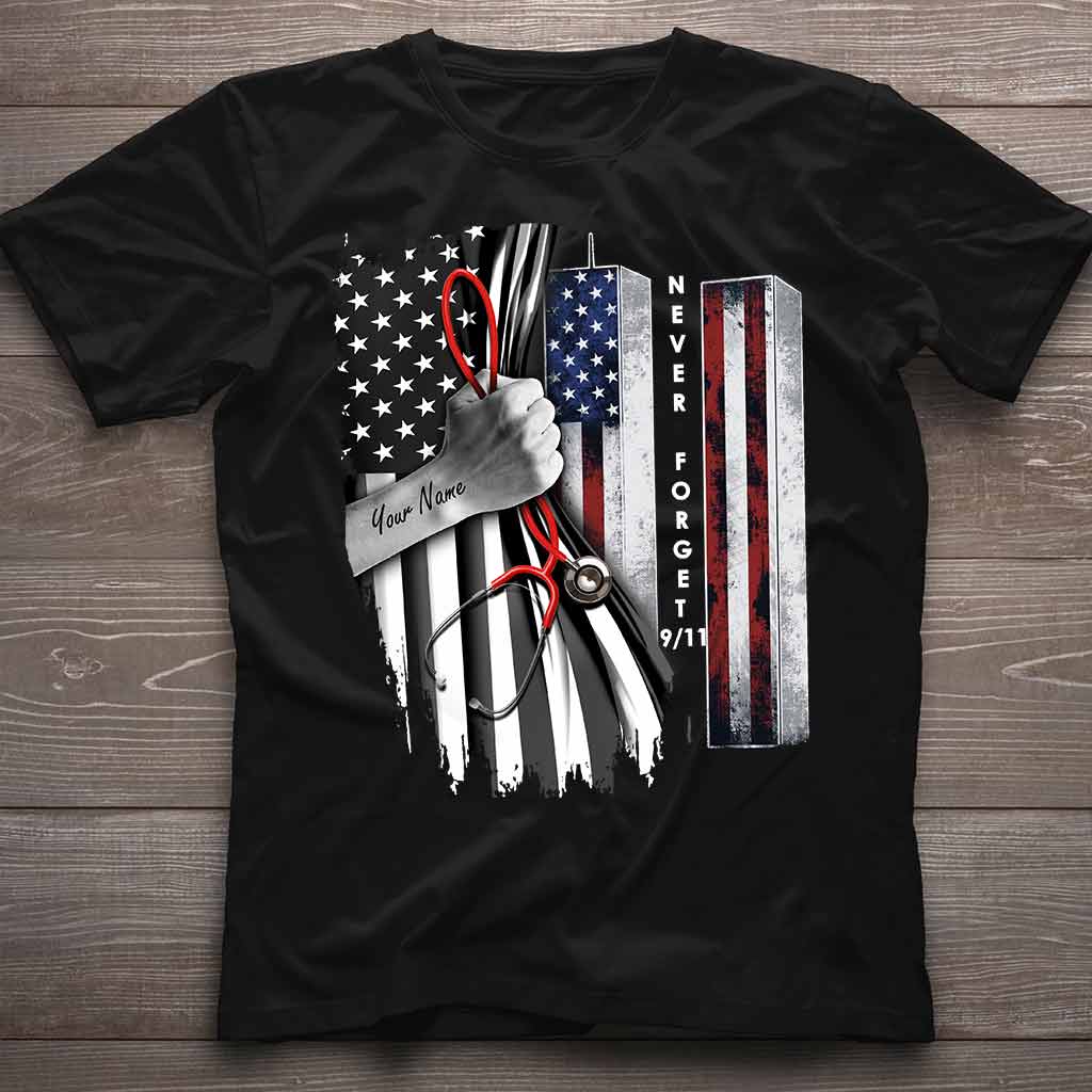 N'oubliez jamais - T-shirt et sweat à capuche personnalisés pour infirmières