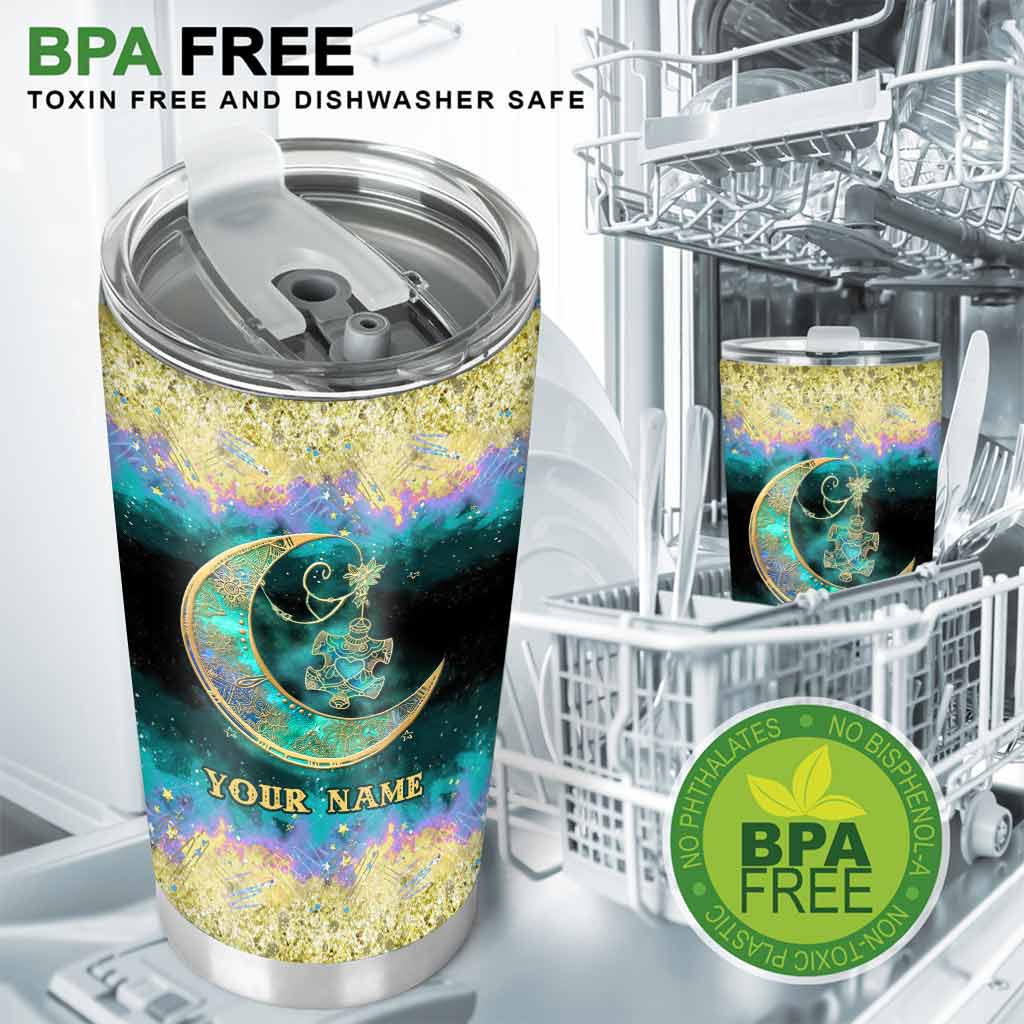 J'aime une personne autiste plus que tout au monde - Gobelet personnalisé pour la sensibilisation à l'autisme