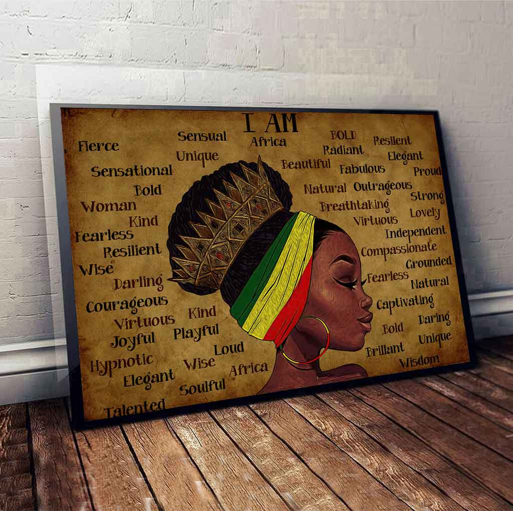 Reine Noire - Affiche afro-américaine