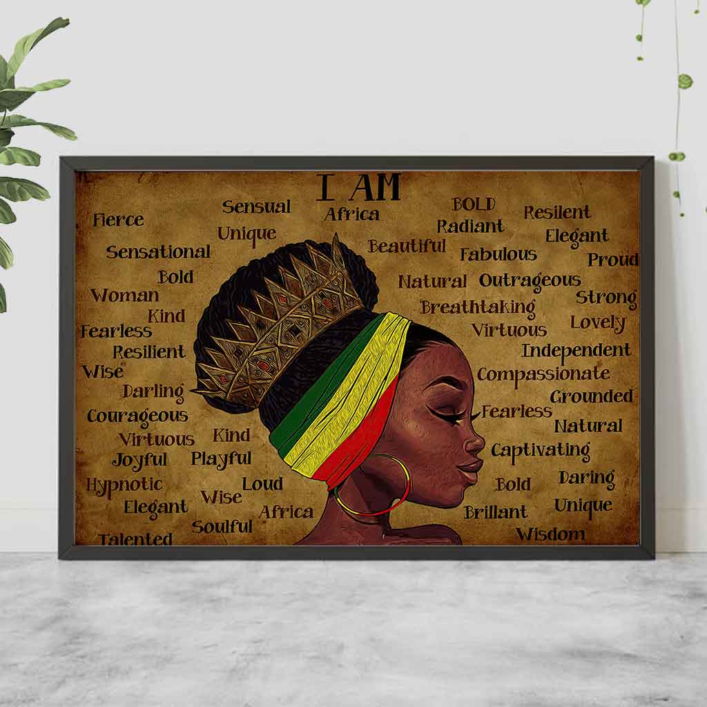 Reine Noire - Affiche afro-américaine