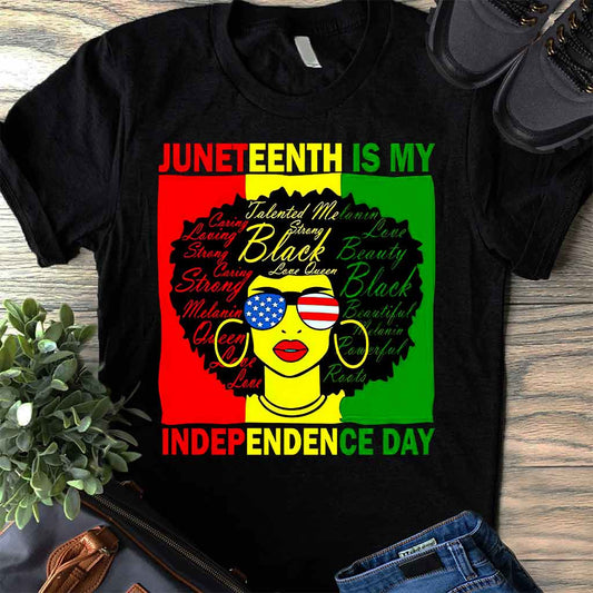 Juneteenth - T-shirt et sweat à capuche afro-américains 1121