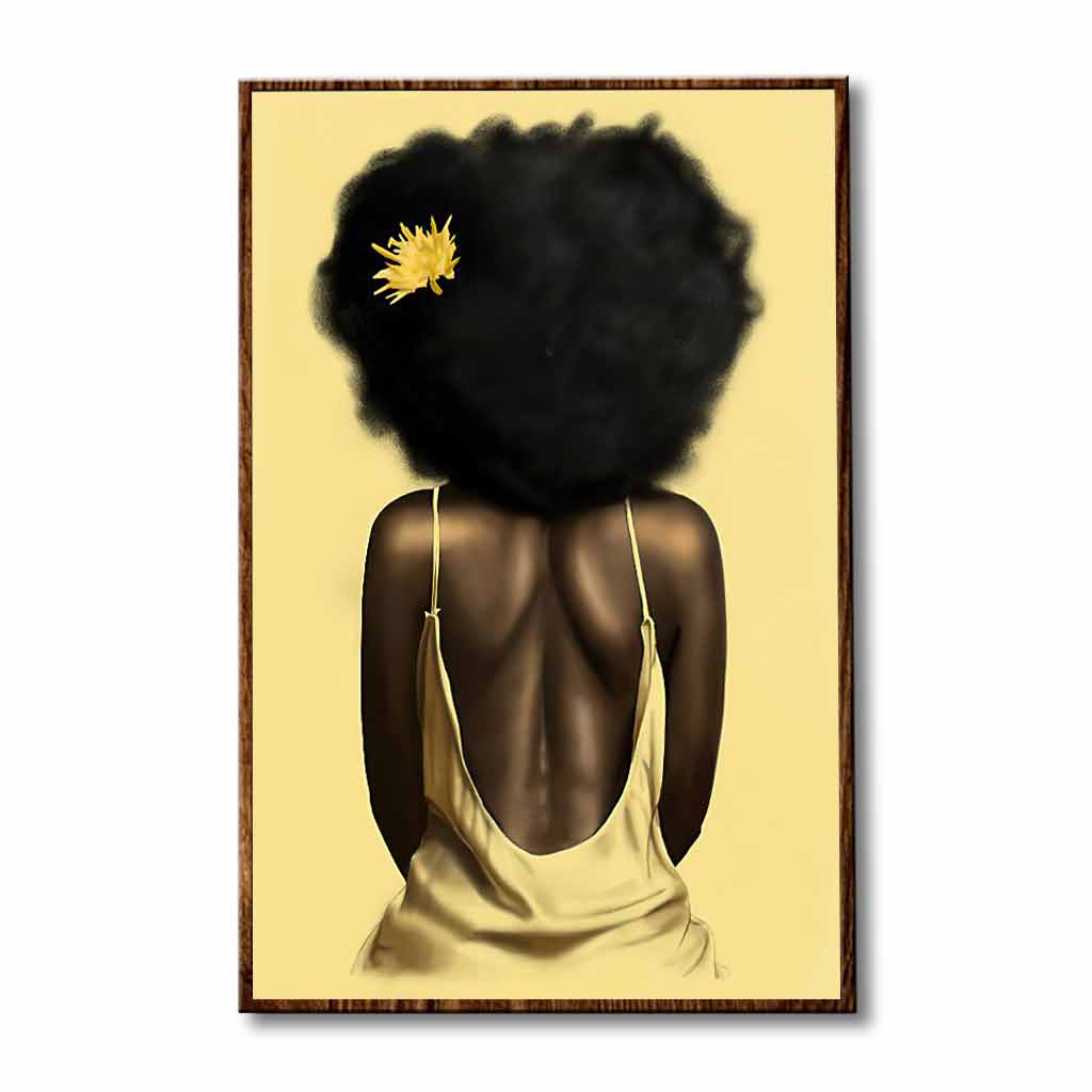 Reine Noire - Affiche afro-américaine