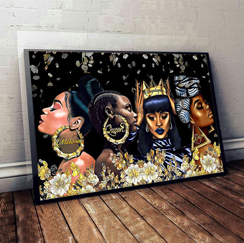 Black Queen - African American Poster 1121