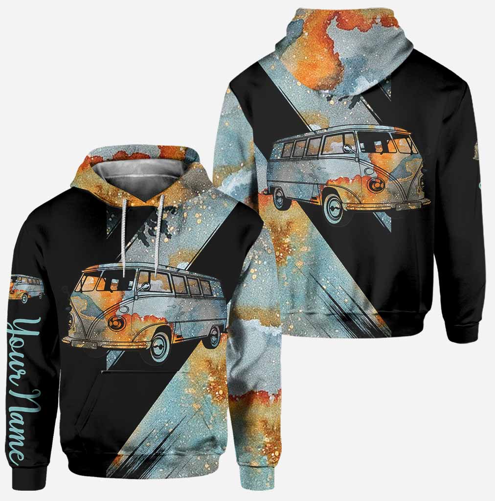 Un camping à la fois - Sweat à capuche et legging de camping personnalisés