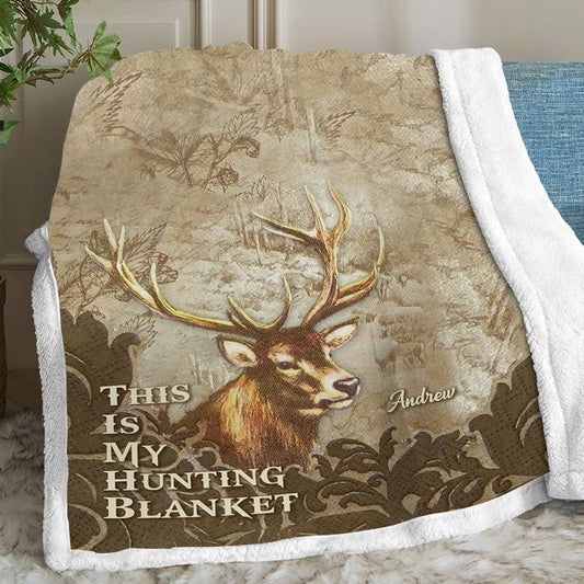 Voici ma couverture de chasse - Couverture de chasse personnalisée