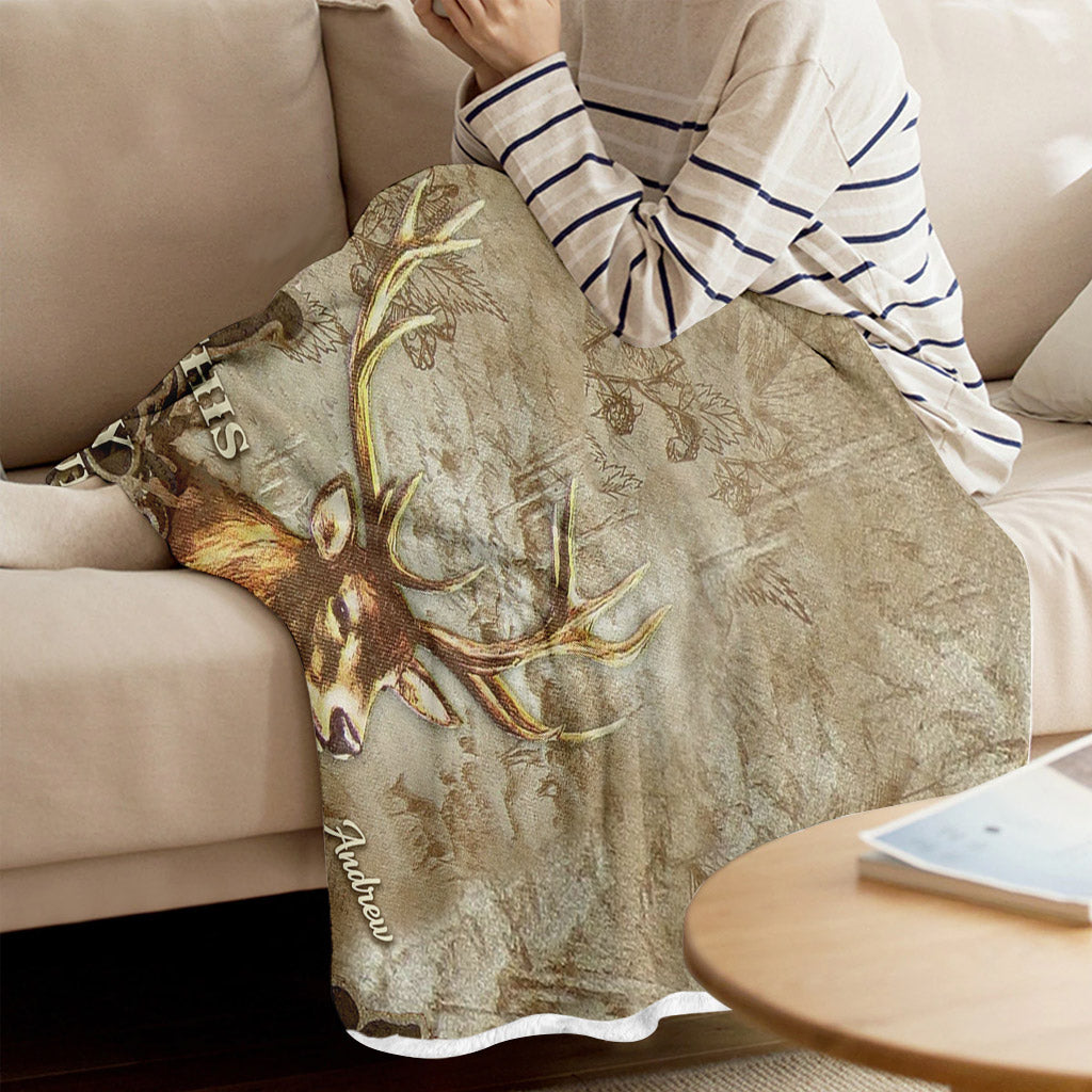 Voici ma couverture de chasse - Couverture de chasse personnalisée