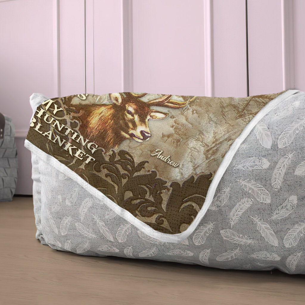 Voici ma couverture de chasse - Couverture de chasse personnalisée