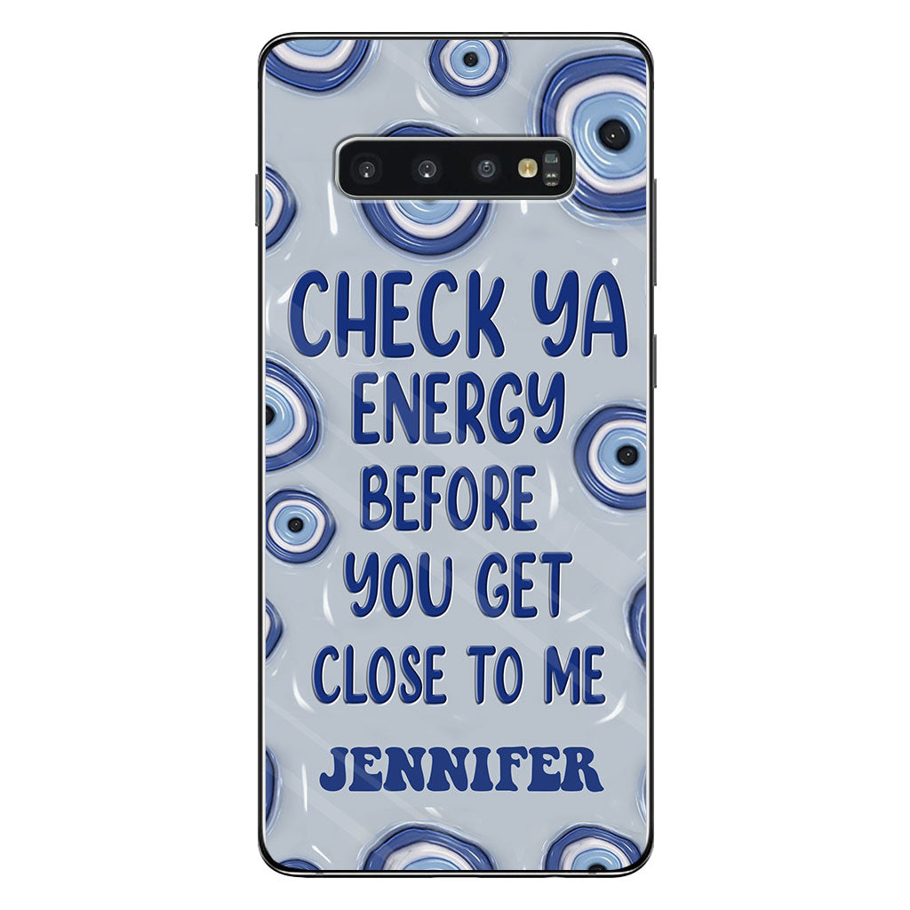 Check Ya Energy - Personalized Witch Phone Case