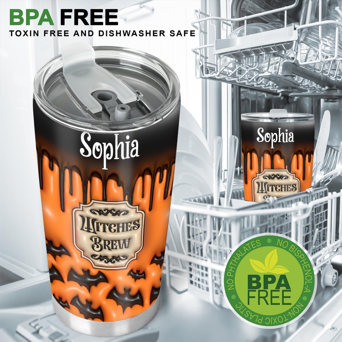 Potion de sorcière - Gobelet de sorcière personnalisé