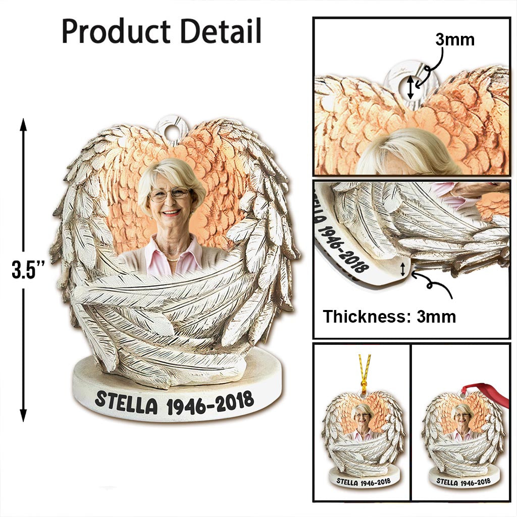 Mon ange - Ornement commémoratif personnalisé