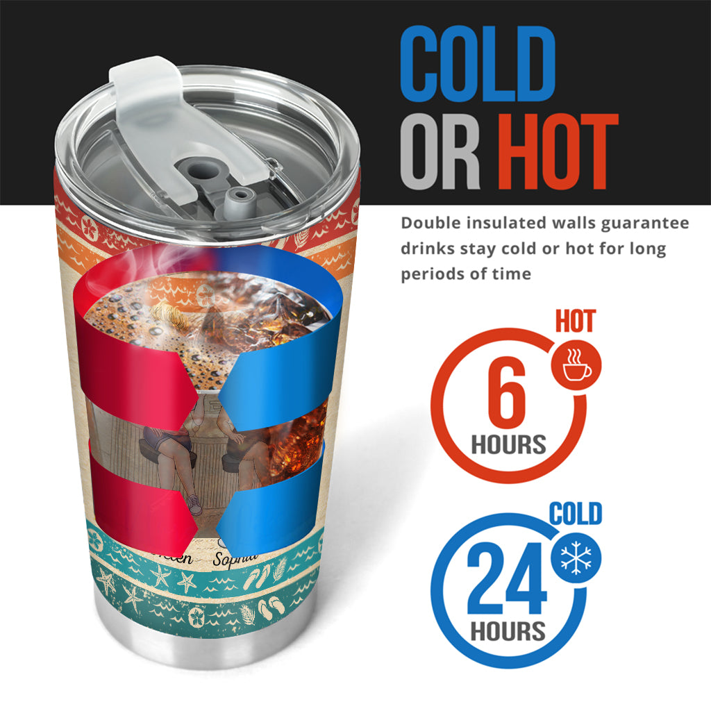 La gueule de bois est passagère, mais les anecdotes de soirées arrosées sont éternelles - Gobelet personnalisé pour meilleure amie