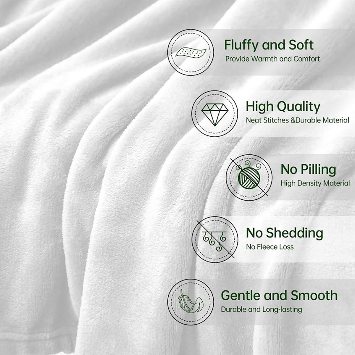 Couverture personnalisée papillon avec nom pour petite-fille