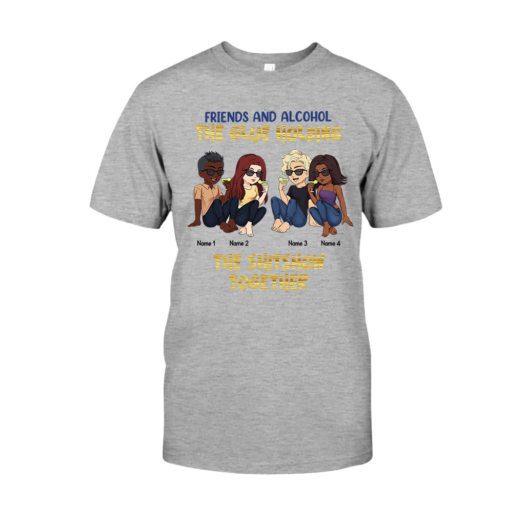 Les meilleures amies sont celles qu'on choisit soi-même - Cadeau pour sa sœur - T-shirt et sweat à capuche personnalisés