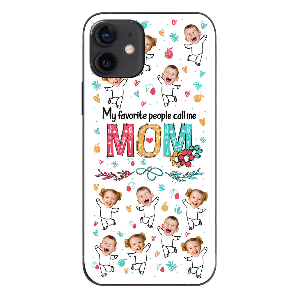 Mes personnes préférées m'appellent Nana - Cadeau pour grand-mère, maman - Coque de téléphone personnalisée