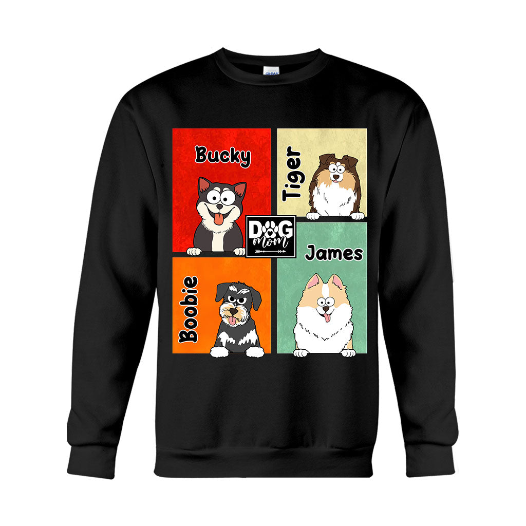 Maman de chien/Maman de chat/Papa ​​à fourrure... - Cadeau pour les amoureux des chiens - T-shirt et sweat à capuche personnalisés