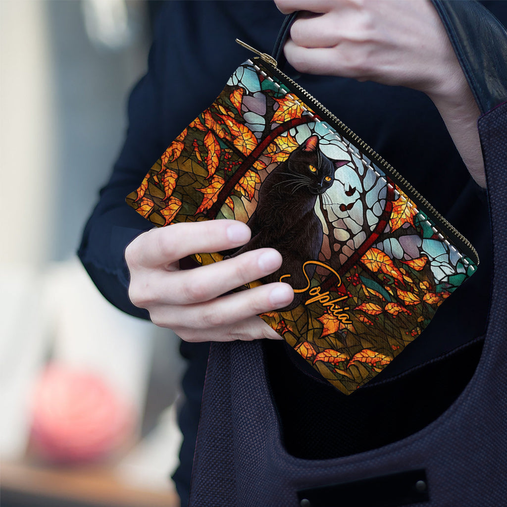 Pochette personnalisée Chat Noir