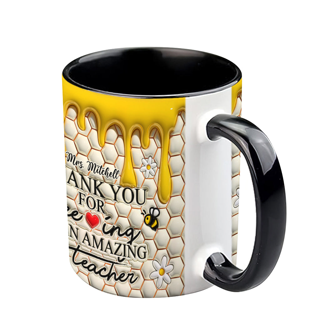 An Amazing Teacher - Personalized Teacher Accent Mug