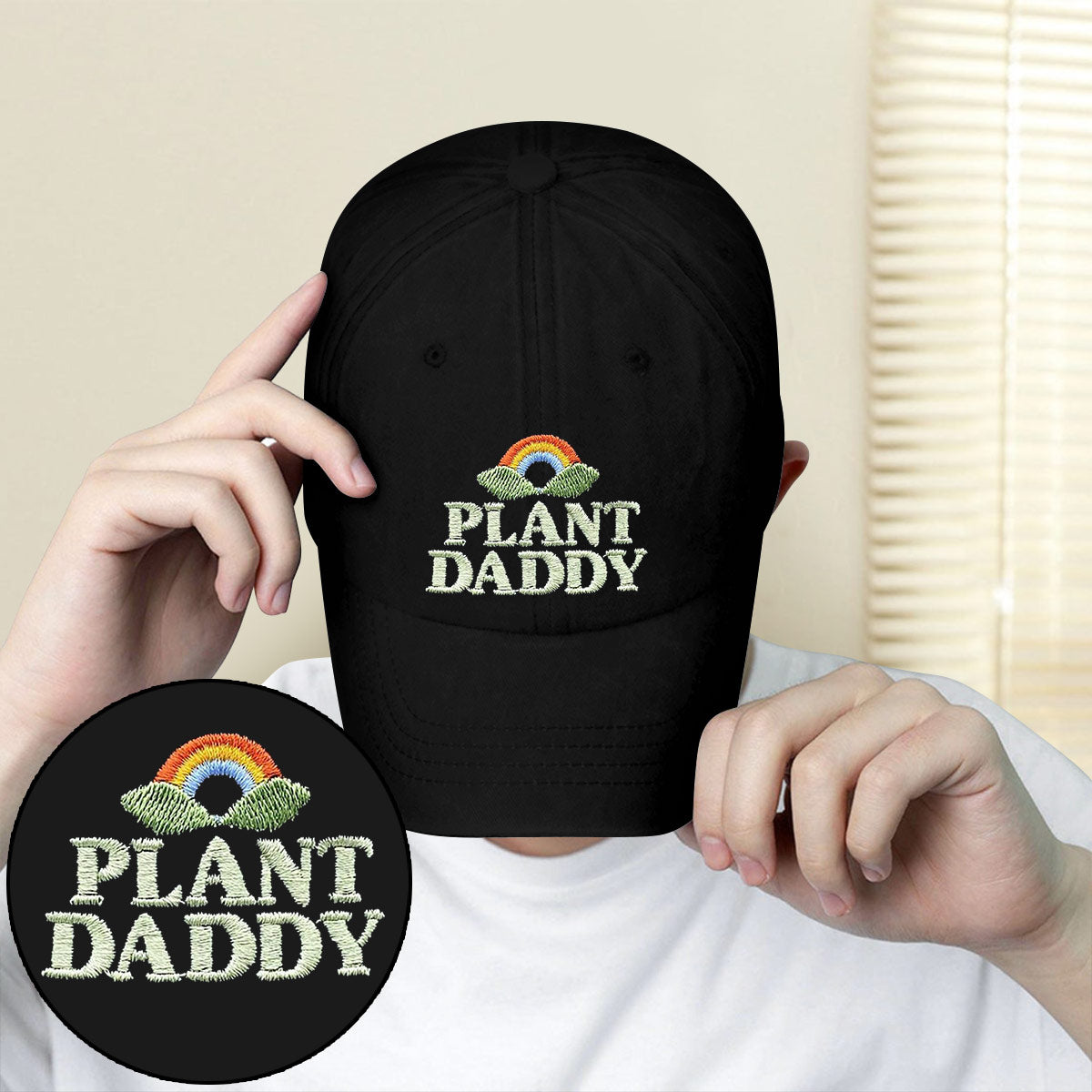 Papa/Maman/Dame des Plantes - Casquette classique brodée personnalisée pour le jardinage