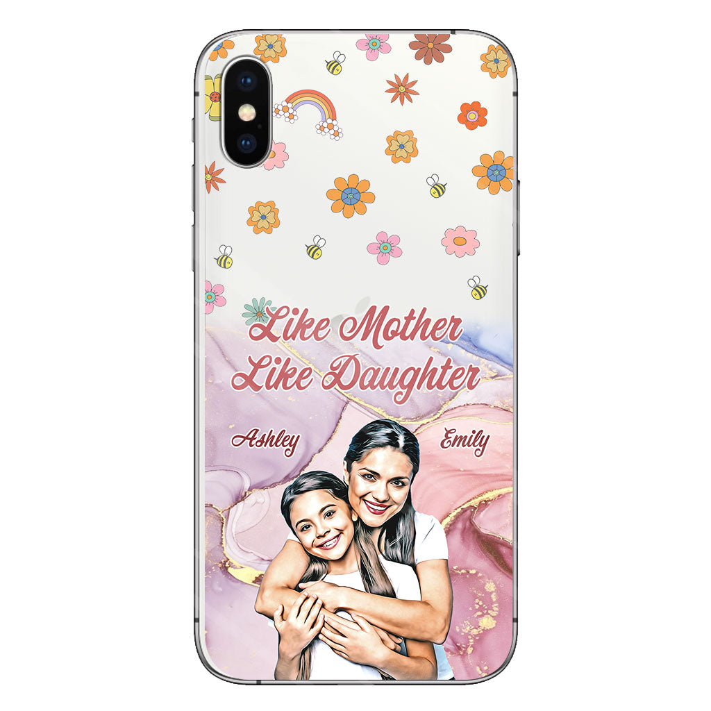 Best Mama Ever - Personalized Mother Clear Phone Case