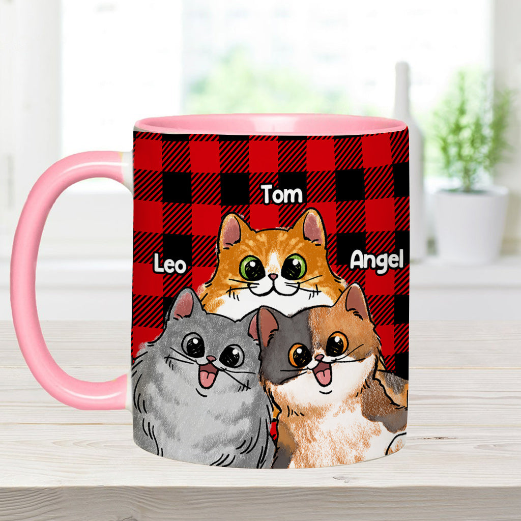 Tout est meilleur avec des poils de chat ou de chien ! – Mug personnalisé à motif chat