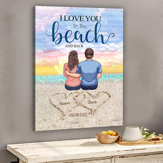 Toi et moi, on gère - Toile et affiche personnalisées pour couples