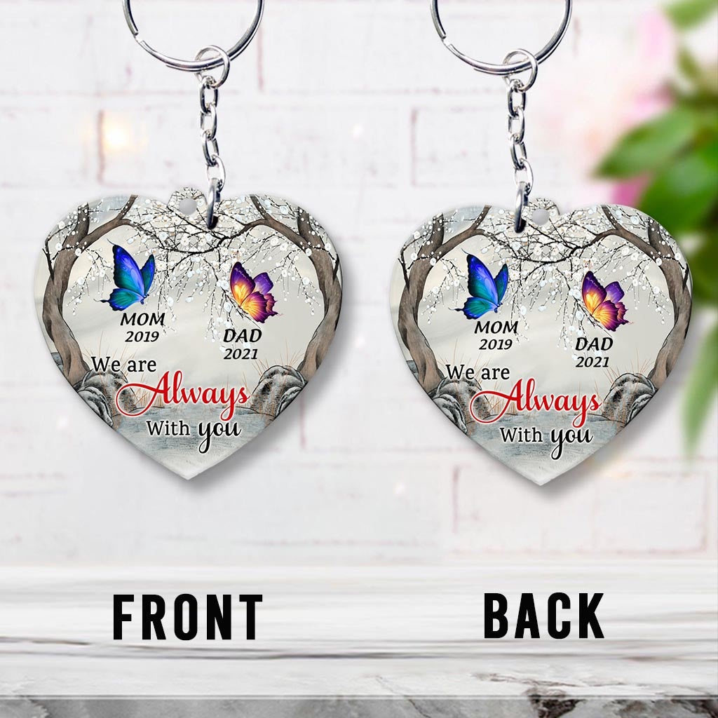 I AM Always With You - Personalized Memorial Keychain