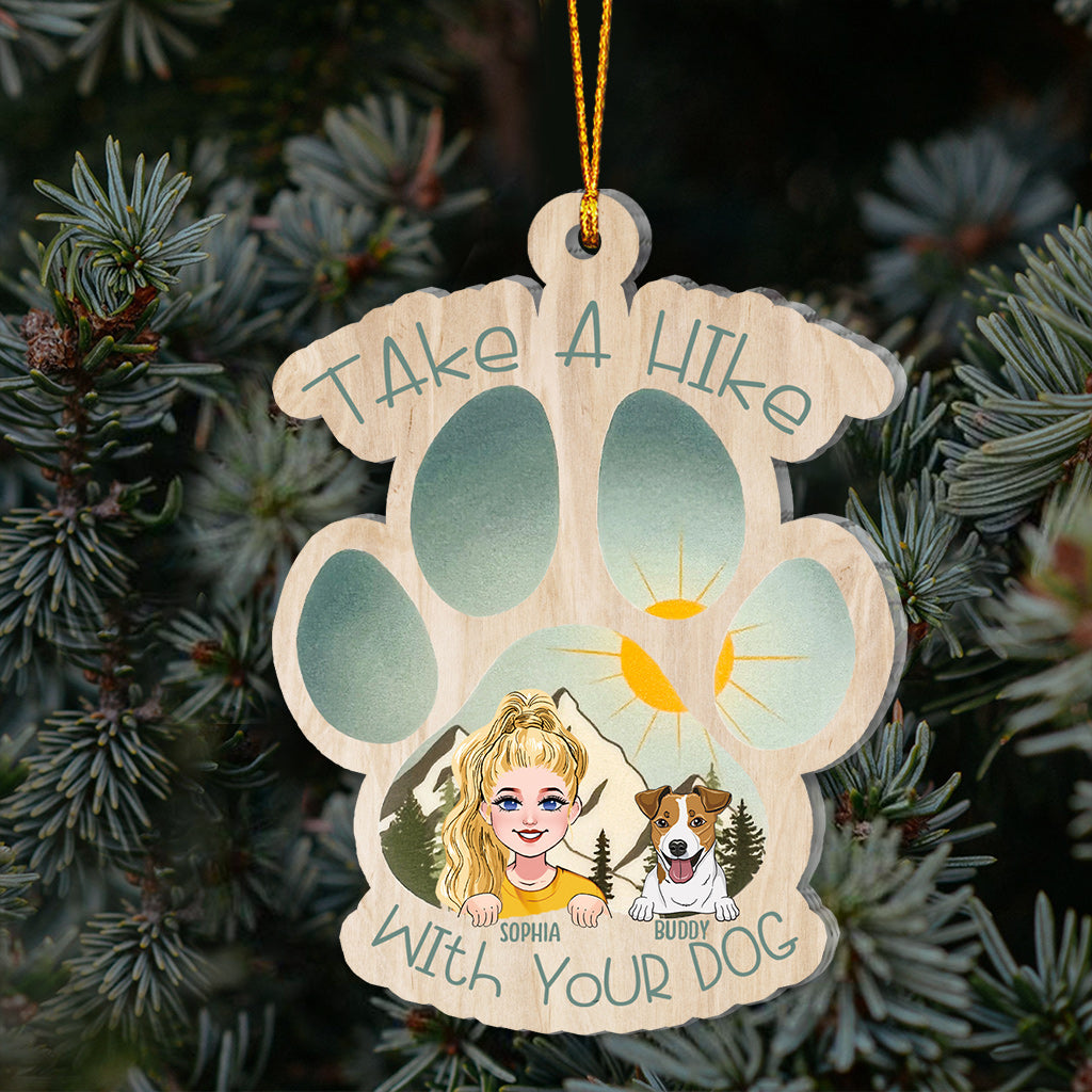 Partez en randonnée - Ornement de randonnée personnalisé